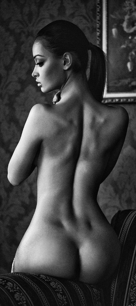 Back dimples.
