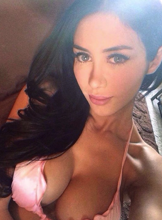 Cleavage In Pink