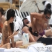 Kiara Mia and Her Friend Topless on the Beach in Miami